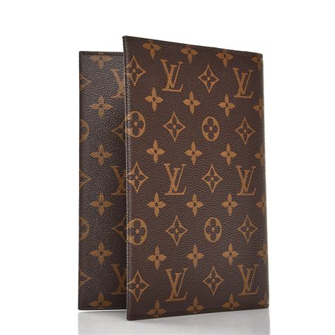 louis vuitton couv carnet gm|LOUIS VUITTON Monogram Couverture Carnet GM.